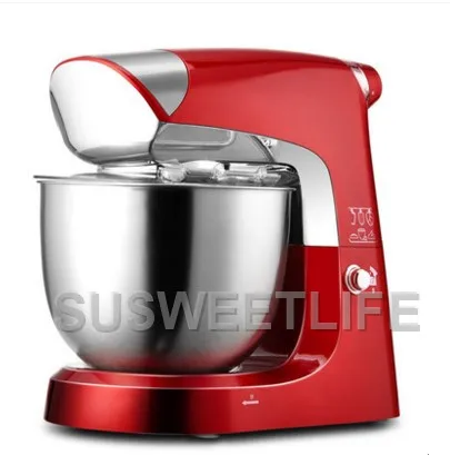 5L Stainless Steel Bowl 1000W Household Kitchen Electric Food Stand Mixer Egg Whisk Dough Cream Blender Appliance