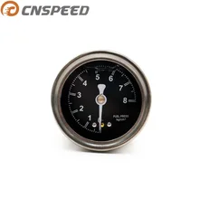 CNSPEED регулятор давления топлива датчик с указателем 0~ 8 черный уход за кожей лица YC100491