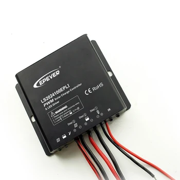 

20A 12V 24V EPSOLAR LS2024100EPLI Solar charger controller timer IP67 Waterproof IR mobile APP