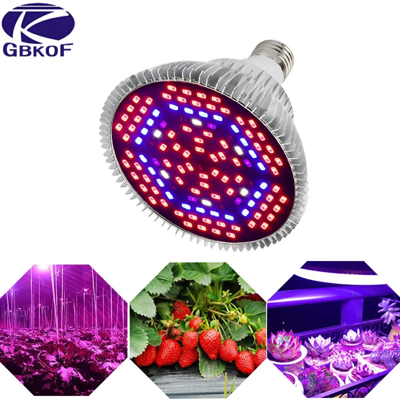 

Full Spectrum Led Grow Light 10W 30W 50W 80W Red Blue UV IR Led Growing Lamp For Hydroponics Flowers Plants Vegetables