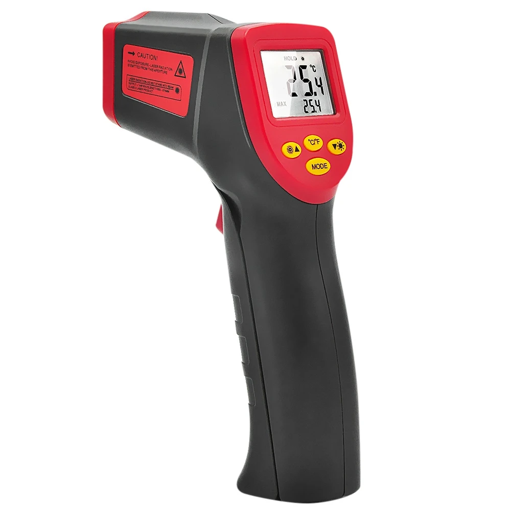 PEAKMETER Digital Infrared Thermometer Professional Non contact IR
