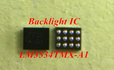 

2pcs/lot NEW LM3534TMX-A1 LM3534 for iphone 5 5s 6 6plus backlight light control IC 12 pins