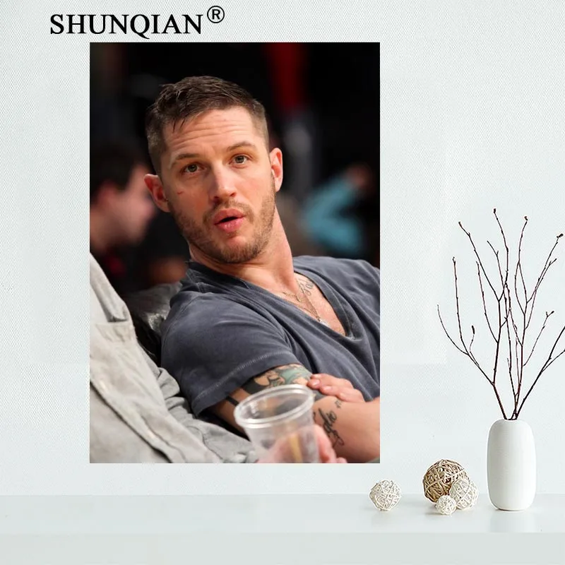 

2018 New Tom Hardy Canvas Cloth Poster for Home Decor painting Art Custom Print Your Design for Friends