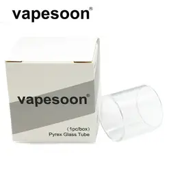 2 шт. vapesoon замена Pyrex Стекло трубка для Vaporesso Estoc бак Мега 4,0 мл бак 22 мм Диаметр распылитель