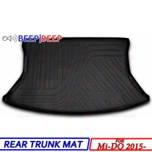 Для Datsun Mi-DO- автомобильный коврик для багажника iner boot cargo tray пол ковер для багажника задний Стайлинг декоративная защита