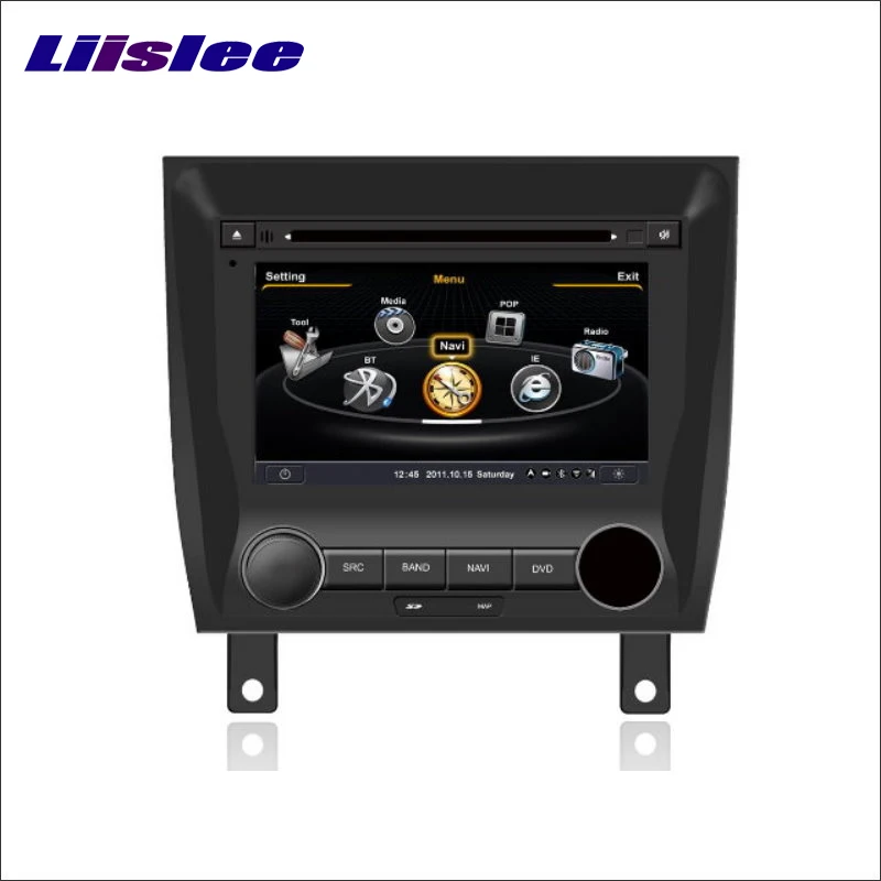 Cheap Liislee For Peugeot 405 2009~2012 Car DVD Player GPS Nav Navi Map Navigation Radio Stereo CD iPod BT HD Screen Multimedia System 2