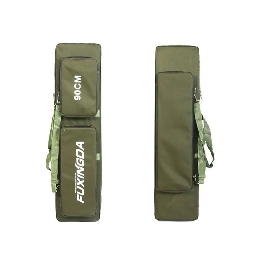 

New Product 90*28*23cm Fishing bag 0.9 meters 3 layer Camouflage super big fishing tackle bag fishing rod bag