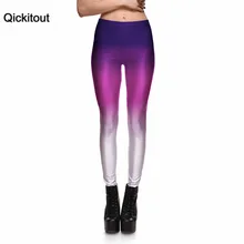 Qickitout Леггинсы Новое поступление женские модные тонкие леггинсы сексуальные красные белые цифровые лосины для фитнеса с принтом Прямая поставка