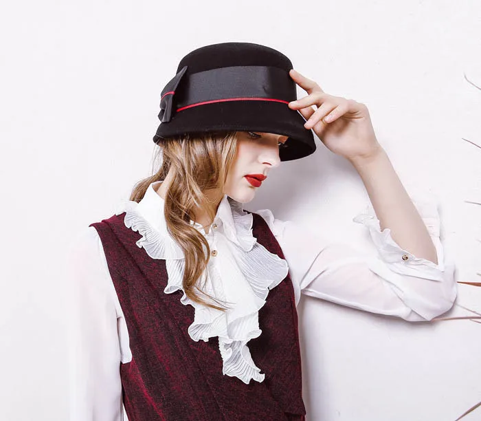 ladies hat fedora european