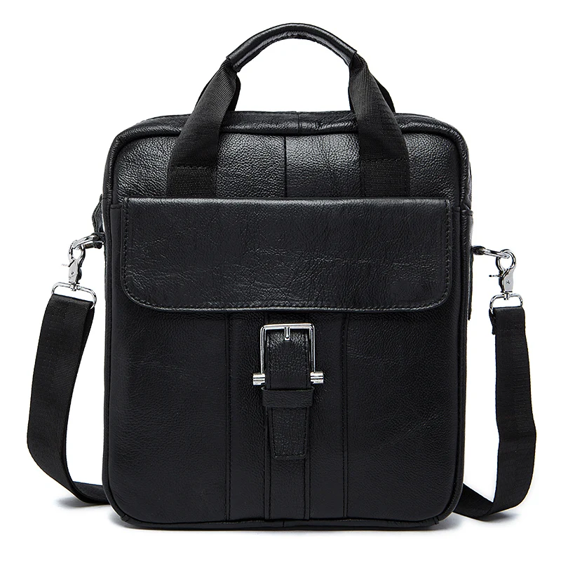 

Men's Bag Genuine Leather Crossbody Bags Laptops Business for Men ipad Flap Hasp ody Messenger Bags Handbags Men Bags Design