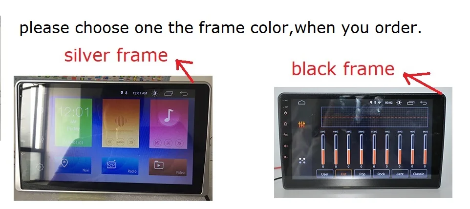 2 color frame