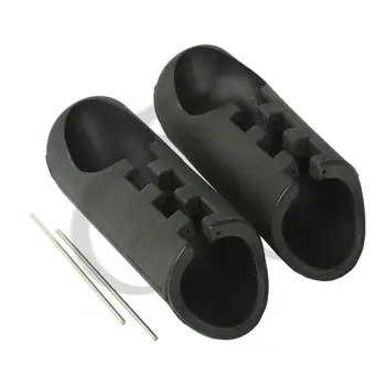

1-1/4" Engine Guard Rubber Pegs For HD Harley Sportster XL 04-16 Dyna EFI 08-16 XL883 1200 Dyna Super Wide Glide Street Bob FXDL