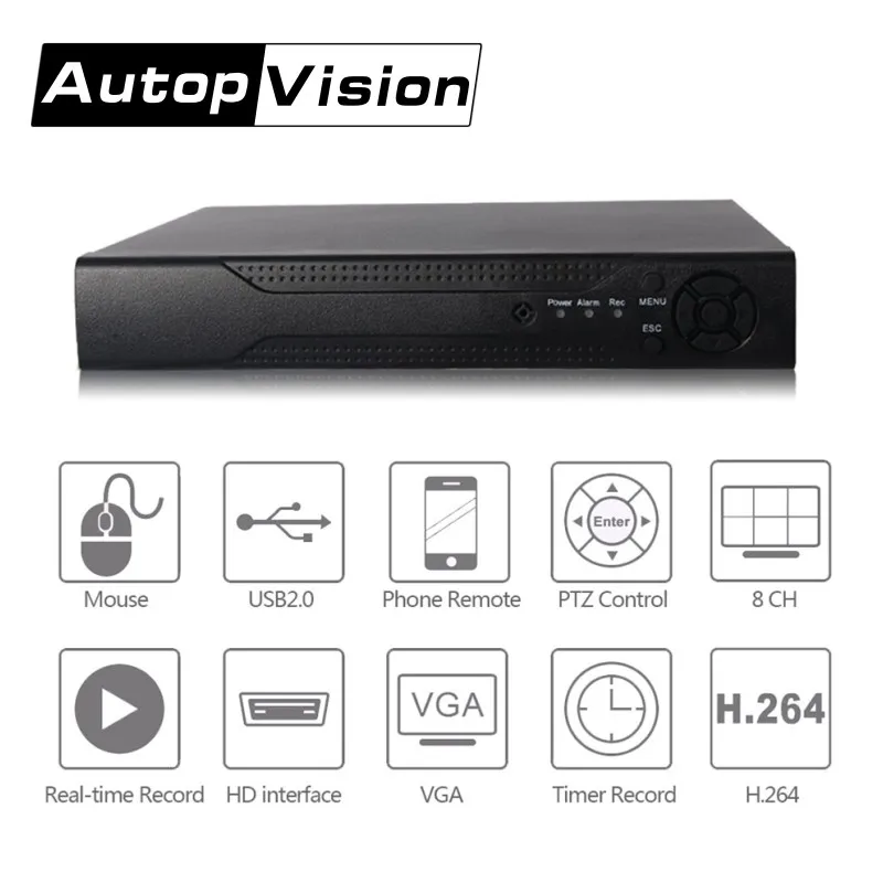 Лидер продаж 16ch NVR системы видеонаблюдения Видеокамера Авто аварийная система аудио запись 1080 P CCTV NVR ls-5016