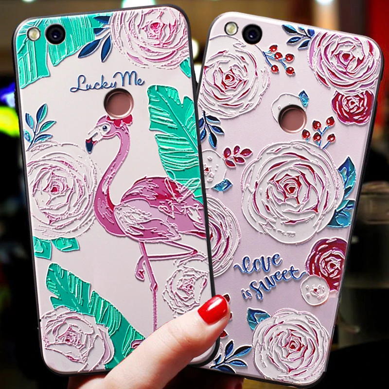 

YonLinTan 3D Phone coque,cover,case For HuaWei p8 2015 lite 2016 p8lite 2017 on Silicone luxury Silicon back Original soft cases