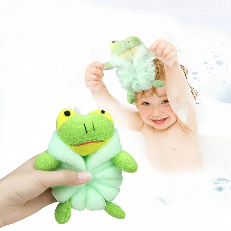 Детский мультфильм мяч для ванной животное кукла Бомбочки для ванны щетка многофункциональная милая форма животных пузырь мяч для ванной