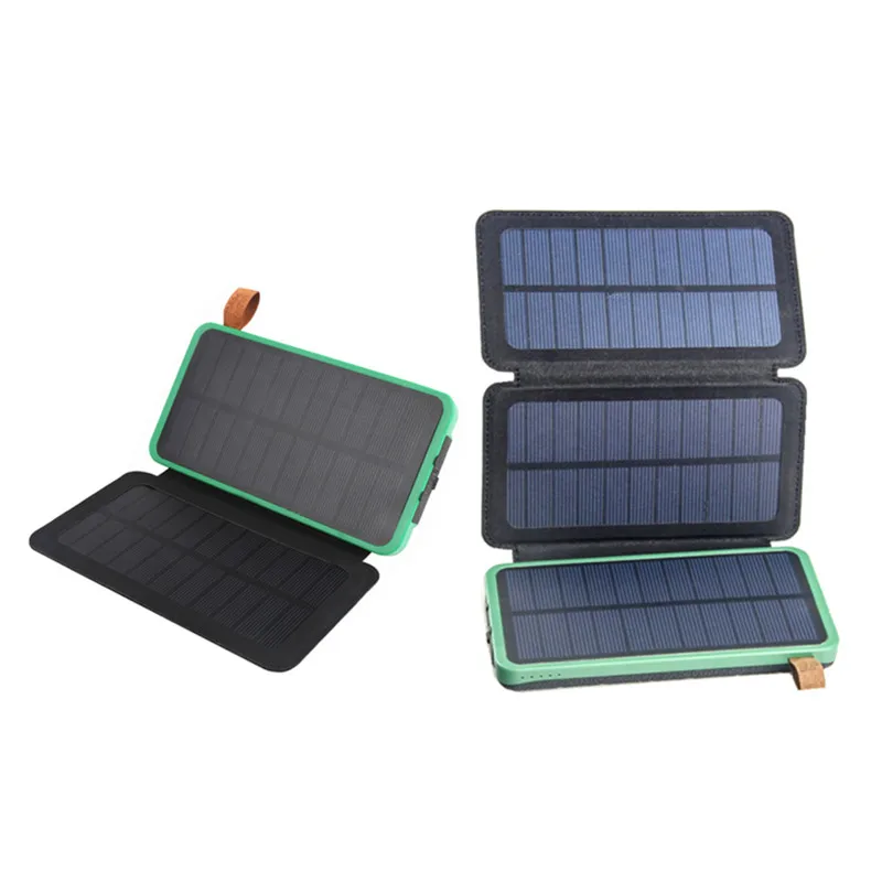 

5V 2.1A 10W Folding Foldable Waterproof Portable Solar Panel Charger Mobile Power Bank for Phone Battery Dual USB Outdoor