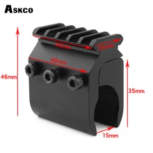 Тактический охотничий 20 мм планки Picatinny и Weaver Базовый адаптер охотничье ружье-винтовка конвертер лазерный прицел база фонарик крепление