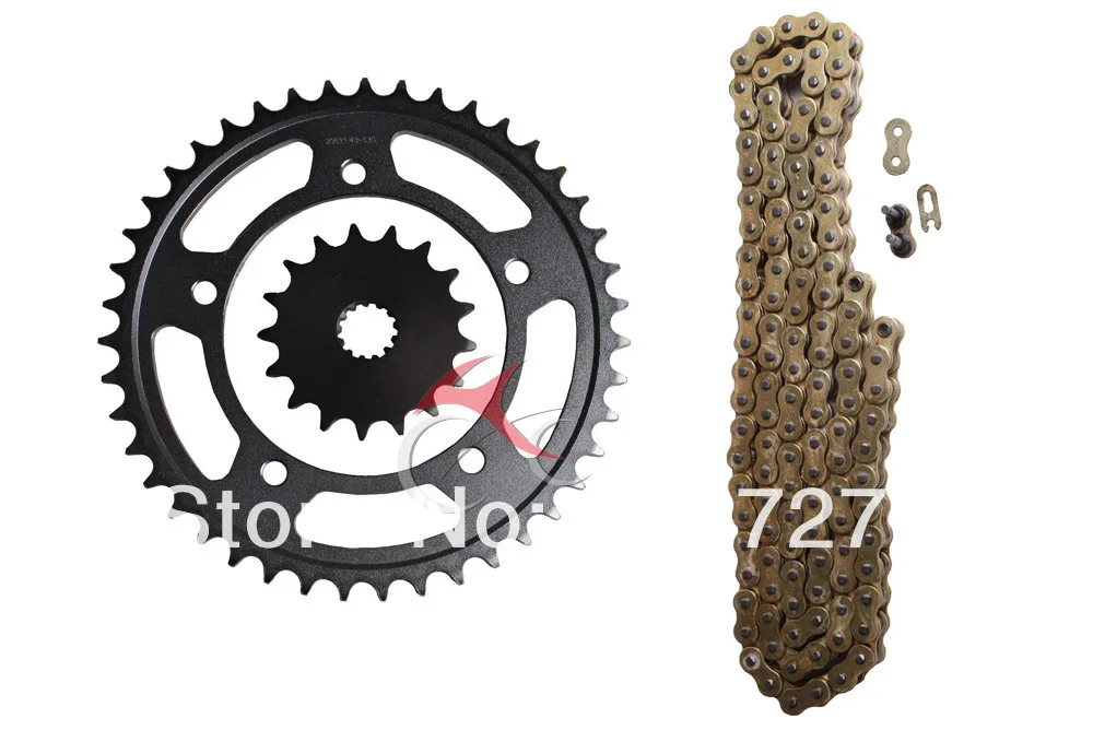 

Free shipping Chain and Sprocket Standard Kit for SUZUKI SV1000N SV1000S 2003-2007