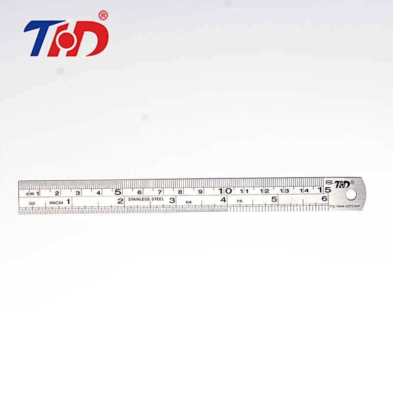 THD 15/20 Вт 30 40 см Сталь металлическая линейка метрических правило точность