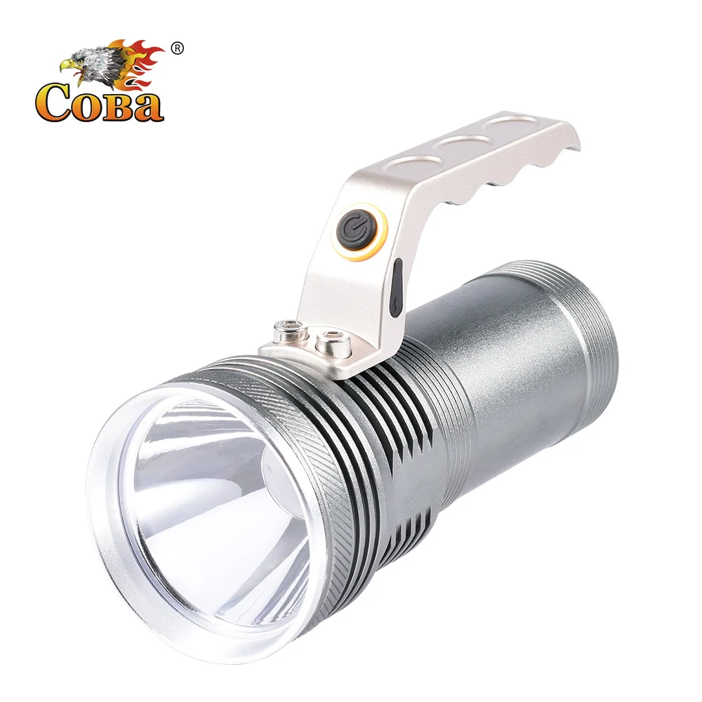 

Coba flashlight led bulb portable light 18650 battery torch rechargeable lamps for home electric T6 lights camping lamp