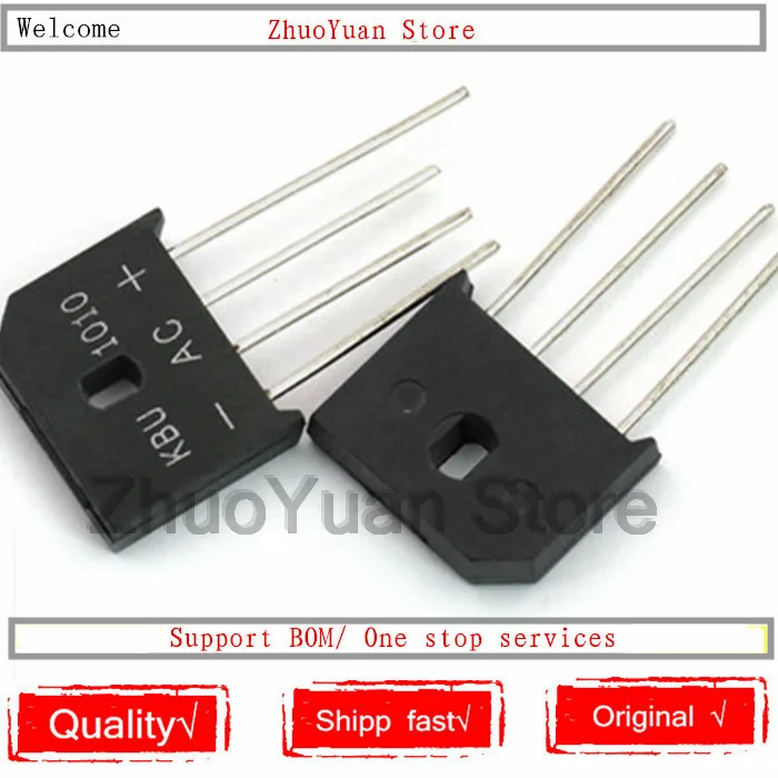 

1PCS/lot New original KBU1010 10A1000V rectifier bridge bridge pile