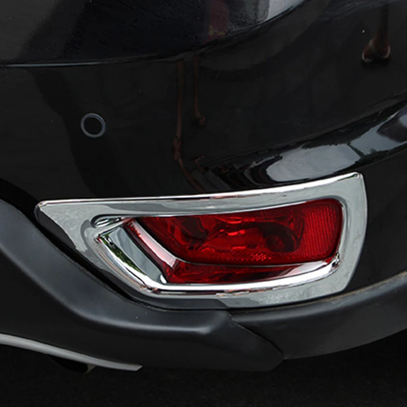 

Free Shipping High Quality ABS Chrome Rear Fog lamps cover Trim Fog lamp shade Trim For Dodge Jcuv