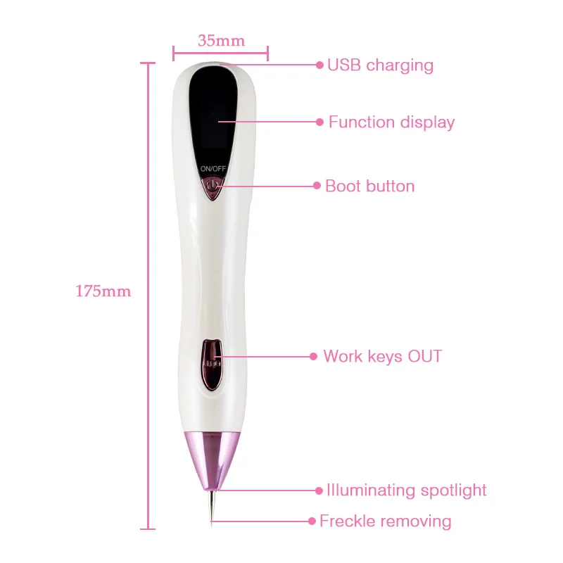 Лазерная машинка для удаления веснушек Машинка пятен на коже средство лице