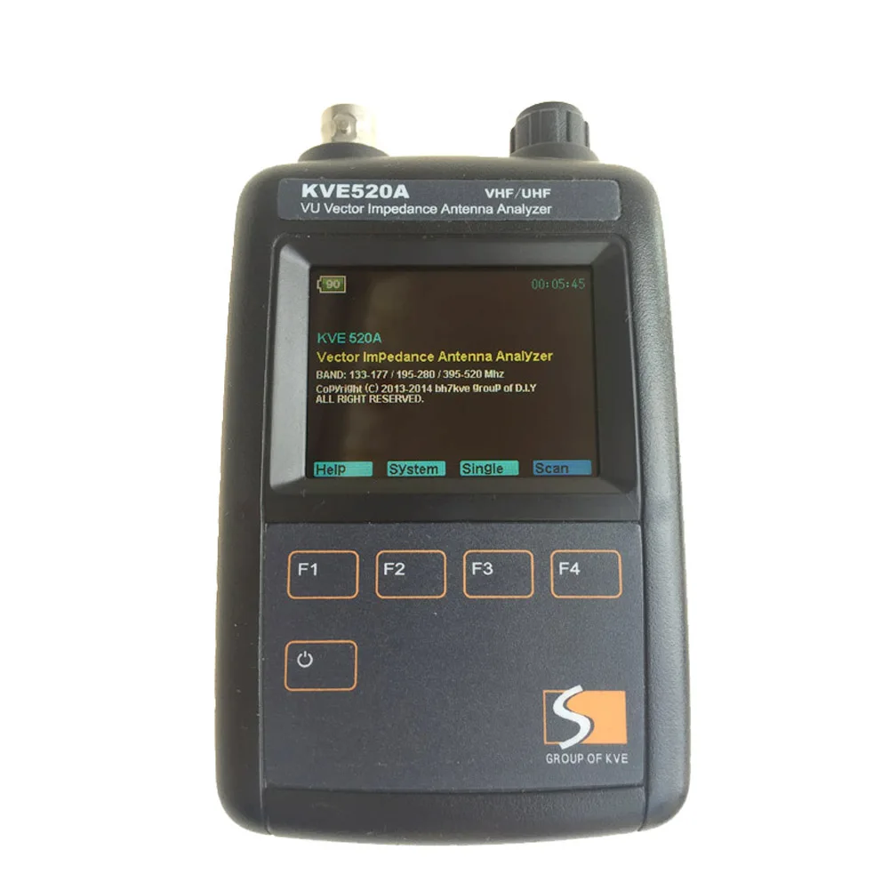 

VHF/UHF Color Graphic Vector Impedance Antenna Analyzer KVE520A With 5 Connectors For Amateur Ham Radios Vector Radio Vector