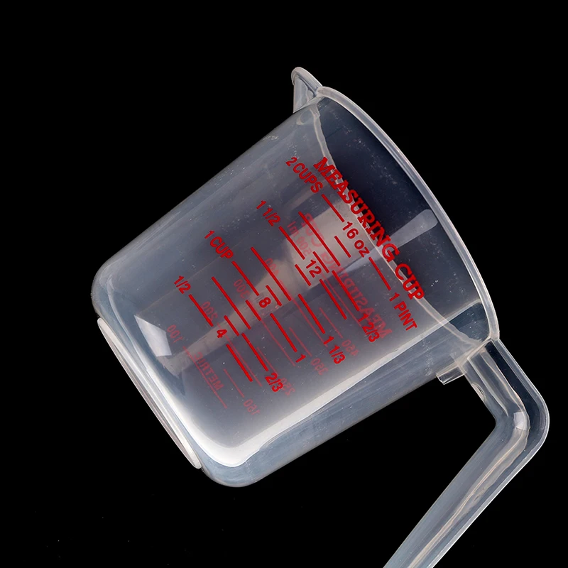 1 шт. 250/500/1000ML PP Пластик фляга цифровая мерная чаша шкала цилиндра измерения