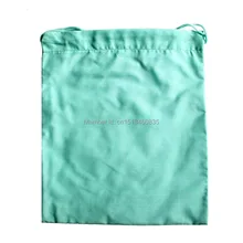 100 шт./лот высокое качество хлопка мешок ювелирных изделий хлопок Подарочный мешочек хлопок drawstring сумка логотип подарки сумка для хранения