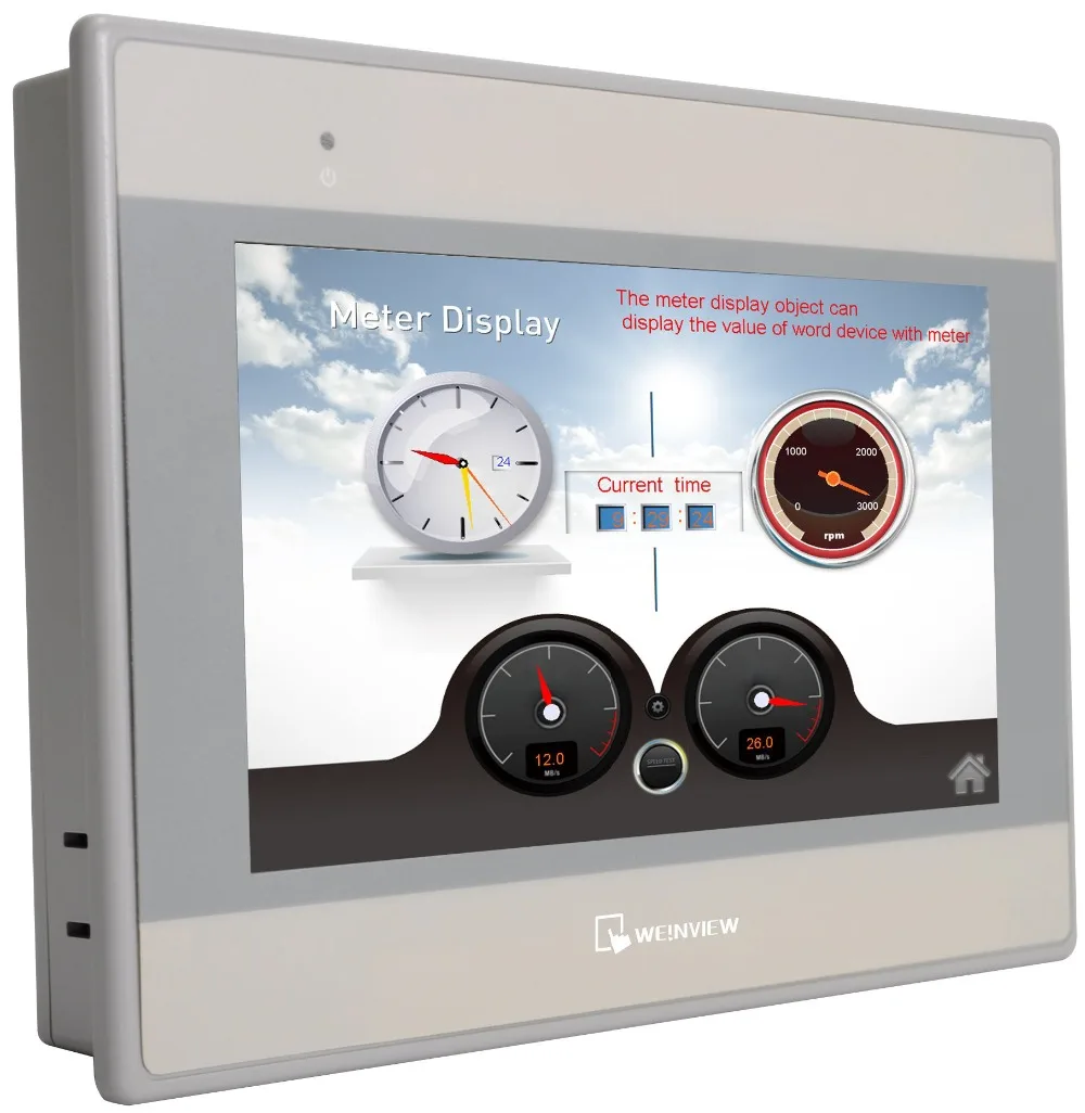 

MT6071IE : 7 inch HMI MT6071IE Touch Screen Weinview with programming cable and software replace MT6070Ih3 ,Fast shipping