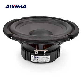 

AIYIMA 6.5 Inch Bass Audio Speakers 4 8 Ohm 40 W Professional Woofer High Sensitivity Multimedia Loudspeaker DIY Home Theater