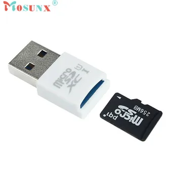 

Mosunx Advanced U disk Top Department and high quality MINI 5Gbps Super Speed USB 3.0 Micro SD/SDXC TF Card Reader Adapter 1PC