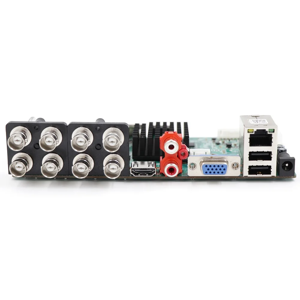 CCTV 8CH DVR H.265 сетевой видеорегистратор 8 каналов 5MP/4MP/3MP/1080P гибридный NVR поддержка