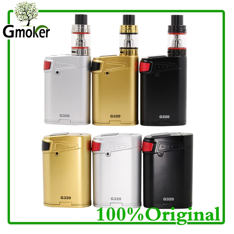 Prix pour D'origine smok g320 maréchal starter kit 320 w avec smok tfv8 gros bébé vs smok gpriv 220 w électronique cigarette 18650 boîte mod Prix pour D'origine smok g320 maréchal starter kit 320 w avec smok tfv8 gros bébé vs smok gpriv 220 w électronique cigarette 18650 boîte mod