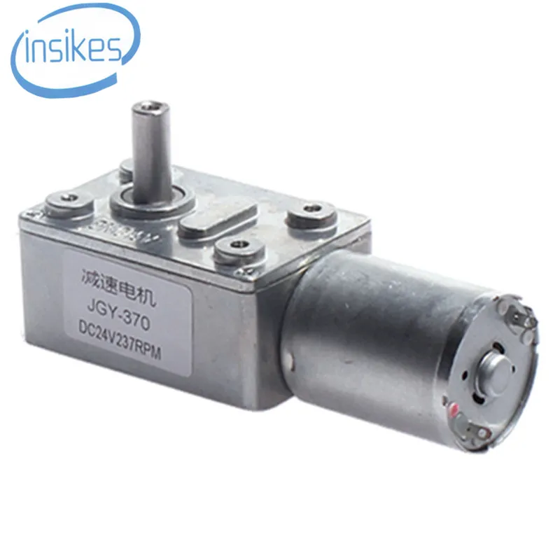 

JGY-370 DC 24V 2RPM 4RPM 6RPM 12RPM 20RPM 40RPM 80RPM 101RPM Torque Worm of Large Torque DC Motor