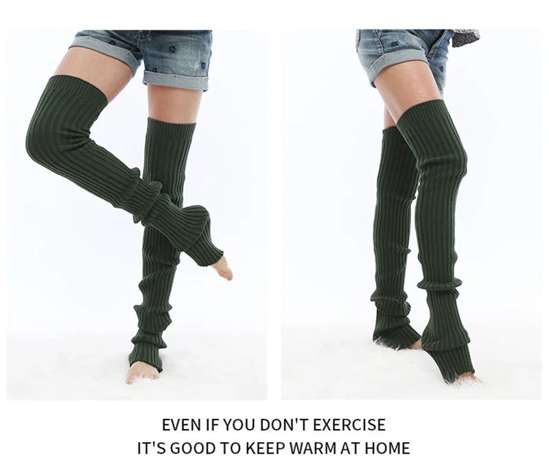 Woman-Yoga-Socks-Gym-Fitness-Dancing-Thigh-High-Pirouette-Leg-Warmer-Sport-Keep-Warm-Latin-Dance-Long-Section-Knitting-Socks-SCL566 (8)