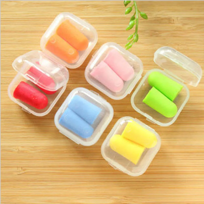 

Noise Reduction Earplugs Made of Comfortable Foam Soundproof Good for Work Learning Sleep Labor Protection Earplugs T0388SH