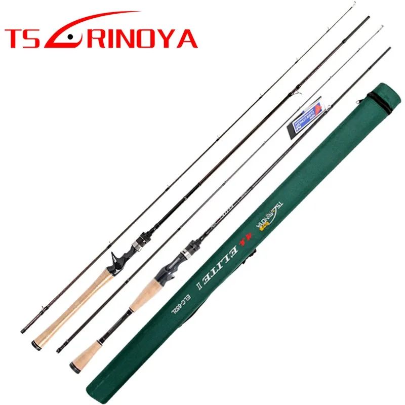 TSURINOYA 2Sec 662MLC 1 98 m литейная Удочка 4 16 г/6 14LB быстрая Приманка пробковая ручка FUJI