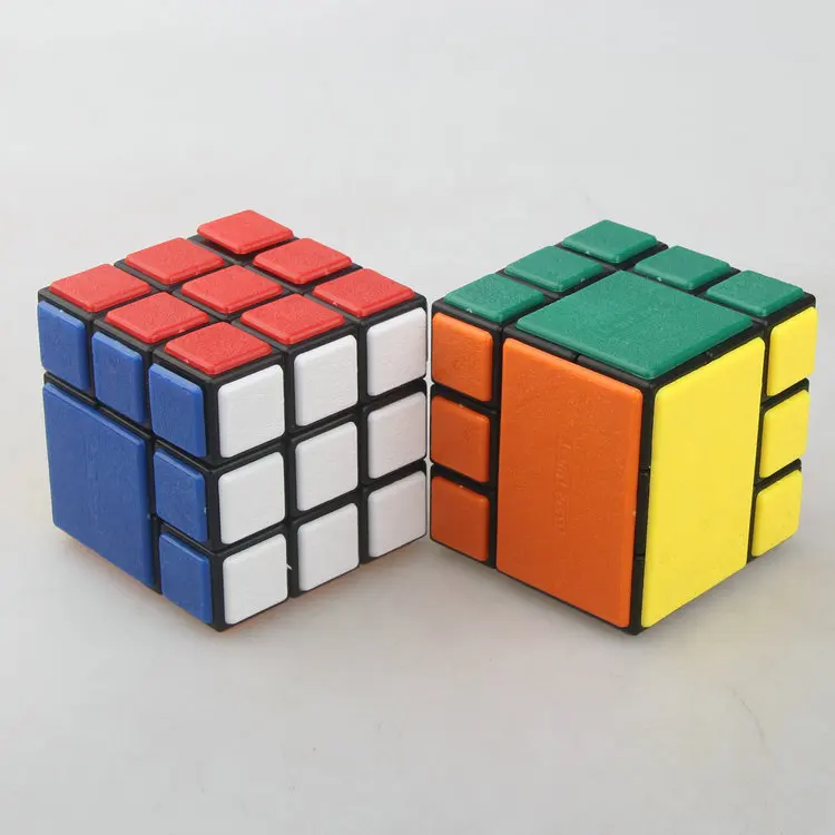 3x3x3 Magic Cube DIY с Пластик Цвет Наклейки Логические головоломки Cube для Magic Cube