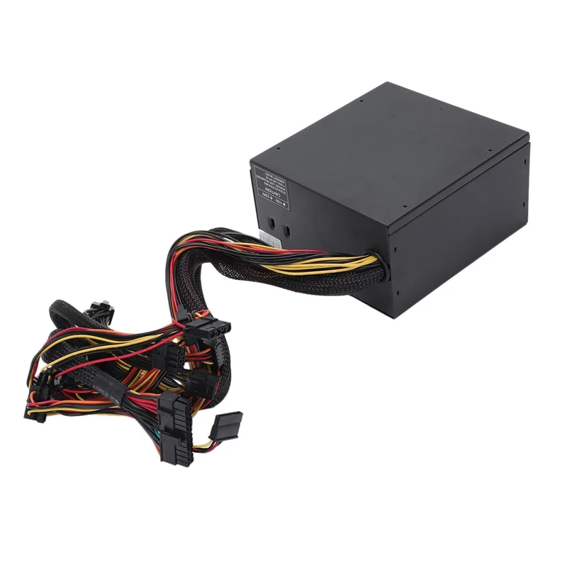 165-260V макс 1000W Питание Psu Pfc 14 см бесшумный вентилятор 24Pin 12V компьютер Sata консоль для ПК-игр с поддержкой Windows Питание для Intel Amd компьютерами