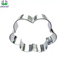 9,5 см торта печенье выпечка печенья прессформы, редкое шесть лепестков в форме сливы Украшение Тортов мастикой резаки инструменты, прямые продажи