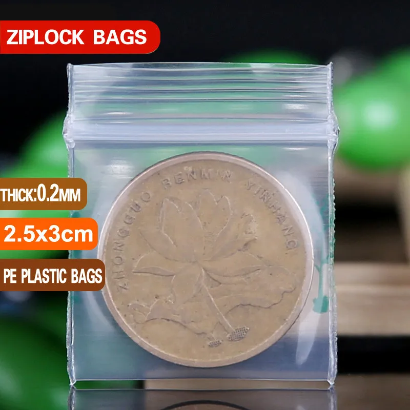 Толстые 0,2 мм маленькие цвета пластиковые сумки на молнии Ziplock сумка Ziplock Pill Pack сумки мини-пакеты на молнии пластиковые упаковочные сумки
