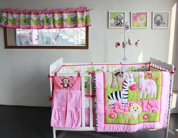 baby boy crib skirt