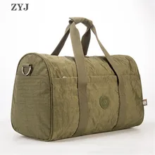 ZYJ Женские повседневные дорожные сумки для фитнеса мужские водонепроницаемые спортивные сумки большой емкости спортивная сумка через плечо
