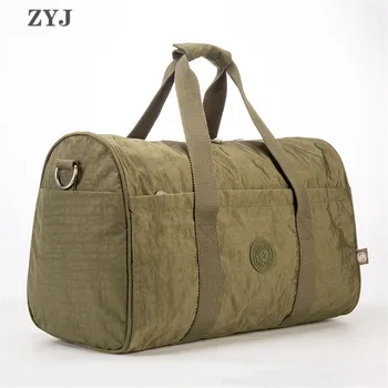 

ZYJ Women Casual Travel Fitness Bags Men Waterproof Gym Large Capacity Duffel Leisure Sport Crossbody Shoulder Tote Bag