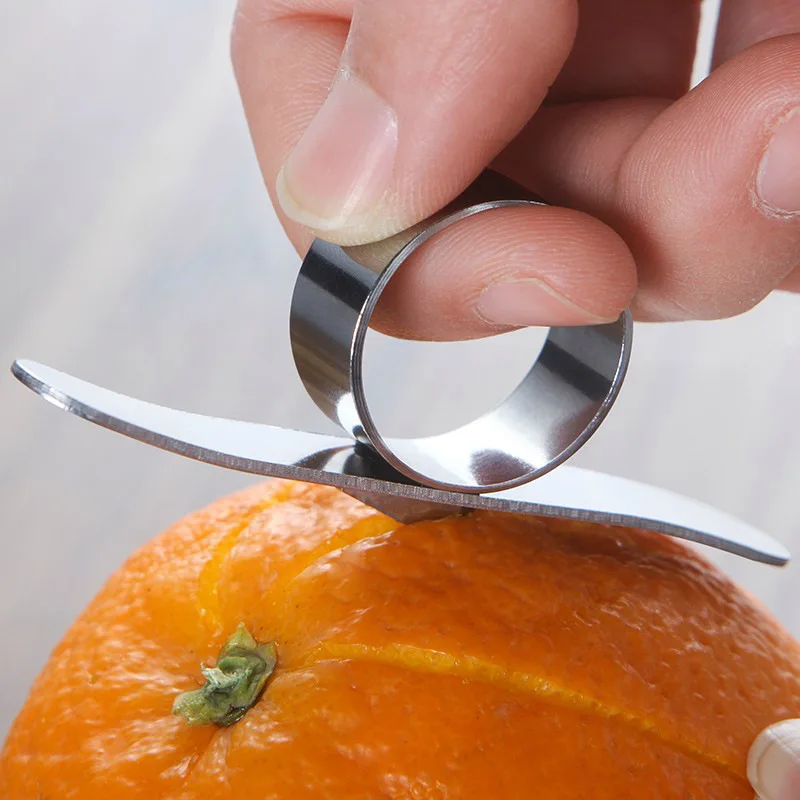 Easy To Open Stainless Steel Peeling Orange Peeler Stainless Steel Lemon Peeler Citrus Fruit Slice Peeled Peeling Kitchen Gadget Easy To Open Stainless Steel Peeling Orange Peeler Stainless Steel Lemon Peeler Citrus Fruit Slice Peeled Peeling Kitchen Gadget