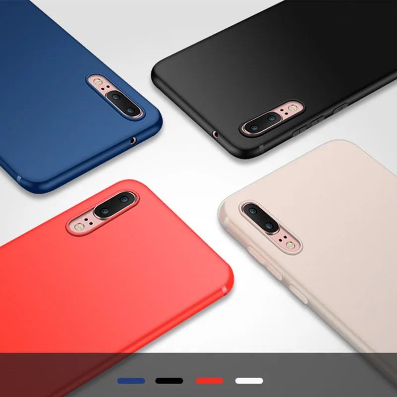 Huawei P20 Lite Case Matte TPU For Mate 10 P10 Honor 9 8X 20 Pro Nova 2 Plus P Smart+ Frosted Silicone | Мобильные телефоны и