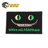 TSNK Embroidery Patch Tactical Badge"We are all MAD here/PJ" Armlet 3
