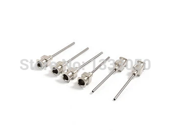 

6 Pcs 1" Tip Length Stainless Steel 17 Gage Dispensing Needles Tips